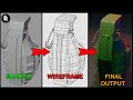Grenade Modeling in Maya 3D Software |FRAME RENDER #blender