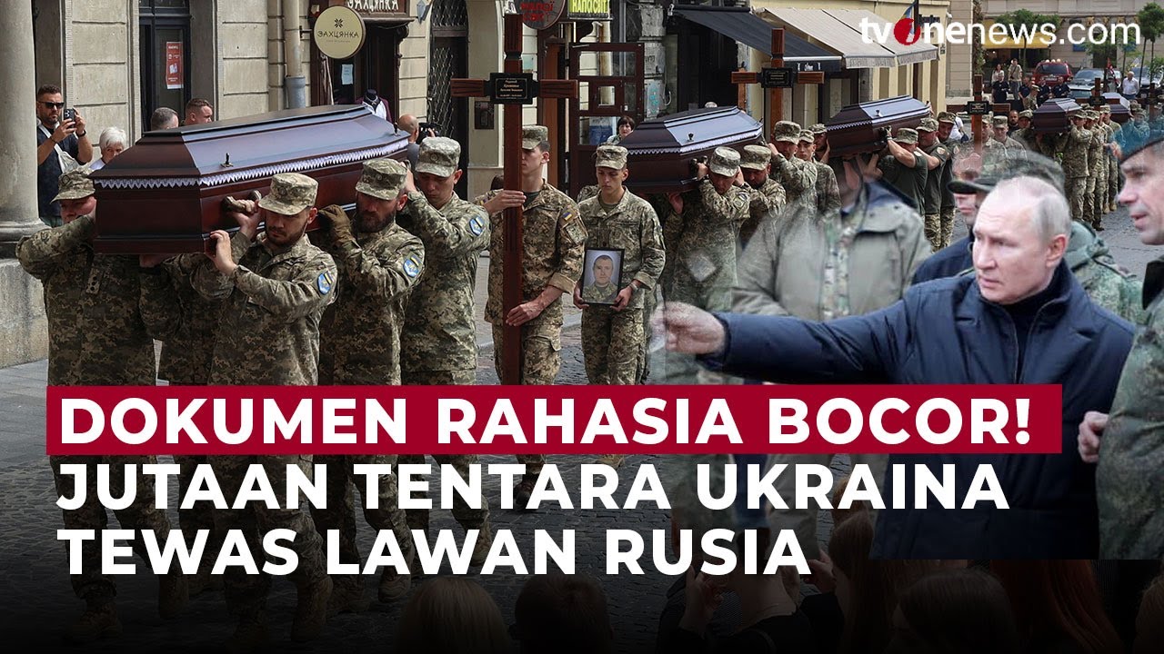 Waduh! Dokumen Rahasia Bocor Ungkap Jutaan Tentara Ukraina Tewas di Medan Perang | OneNews Update