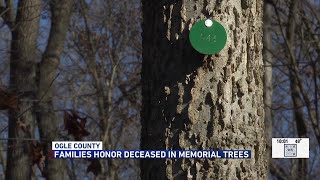 Families honor deceased loved ones at Better Place Forests memorial off Rock River
