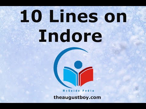 10 Lines on Indore in English | Essay on Indore | Facts on Indore | @MyGuide Pedia