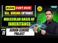 L-11 Human Genome Project | Molecular Basis of Inheritance | RUHS BSc Nursing Entrance CUET