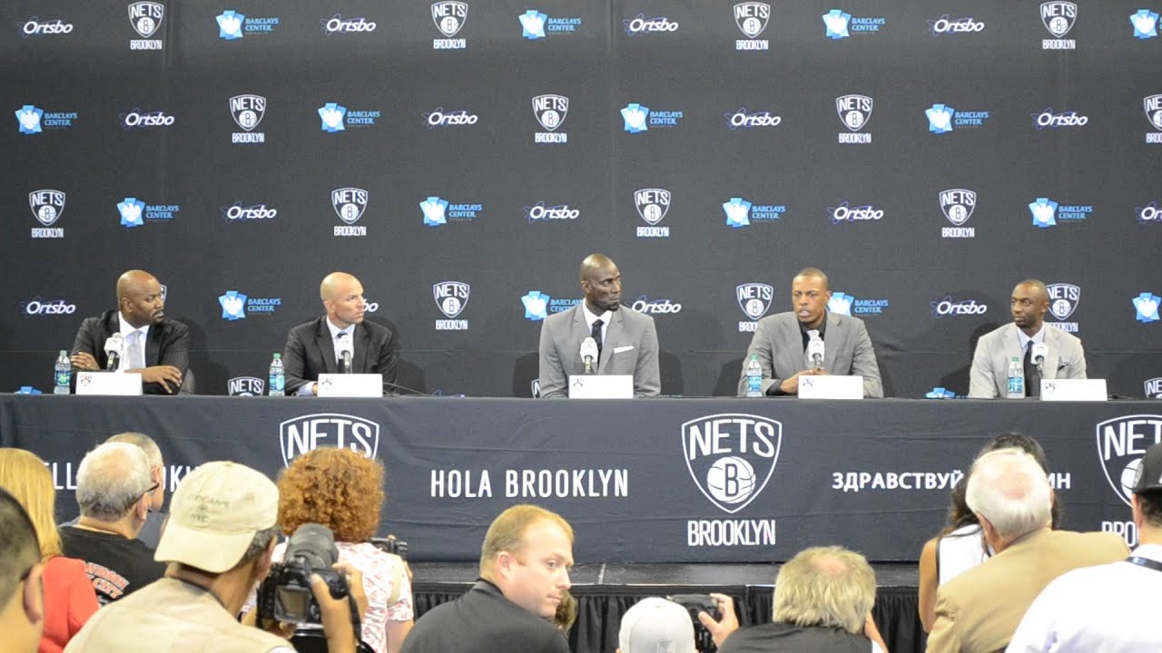 Brooklyn Nets Press Conference Part 1 YouTube