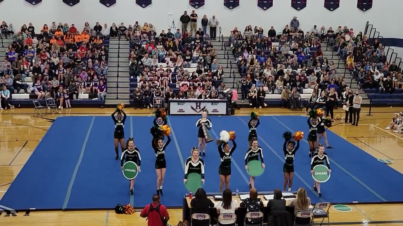 Kettle Run High School at Harrisonburg Blue Streak Cheerleading Invitational 2022