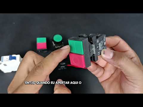 Dispositivos de Comandos elétricos - Botoeira de Pulso.