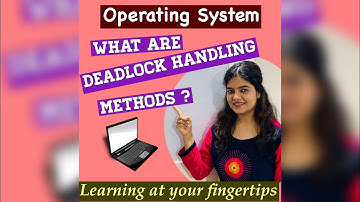 Deadlock Handling Methods| Deadlock| Deadlock Prevention| Operating System