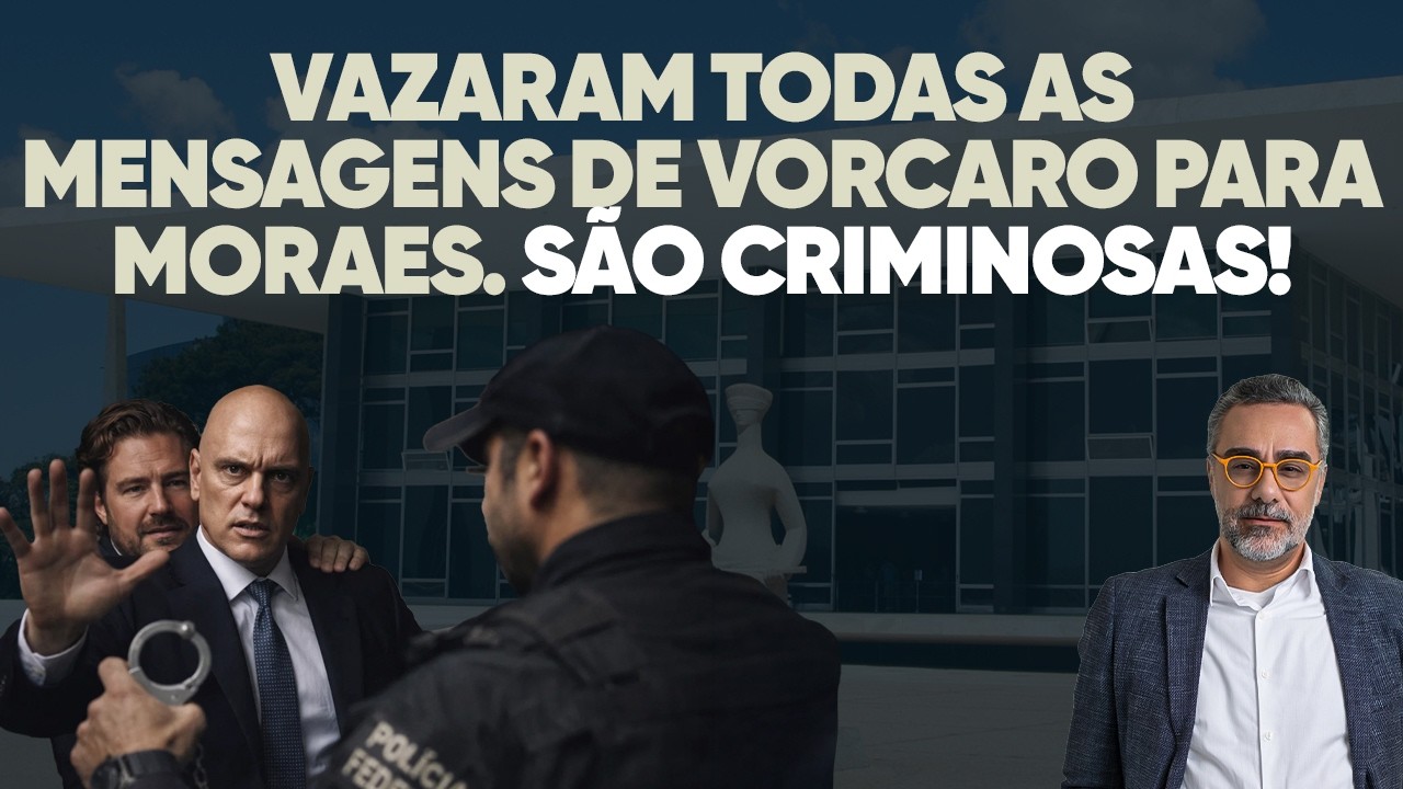 🚨 Vazou: Moraes AJUDOU Vorcaro no dia da prisão. Moraes tem que ser preso!