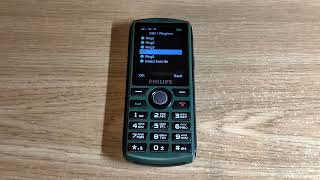 Philips E218 default ringtones.