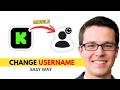 Change Your Kick.com Username on Mobile | 2026
