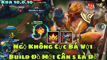 Ngộ không rừng quá khoẻ với build đồ mới thời đã tới thì cân 5 là dễ ||LMHT tốc chiến