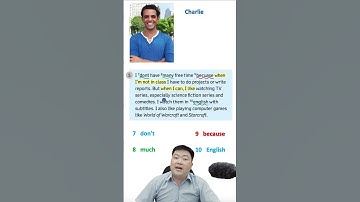 Học cách miêu tả công việc và sở thích cùng Charlie - P9 | #shorts