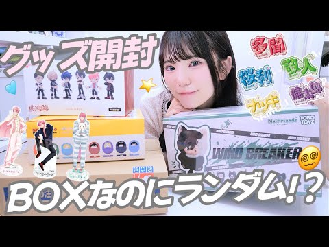 某YouTube動画出演者のグッズ グッズ開封】毎日のように届くグッズたち📦ランダムBOXがやばすぎる