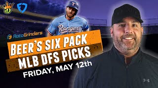 DRAFTKINGS \& FANDUEL MLB PICKS TODAY (5\/12\/23) - DFS 6 PACK