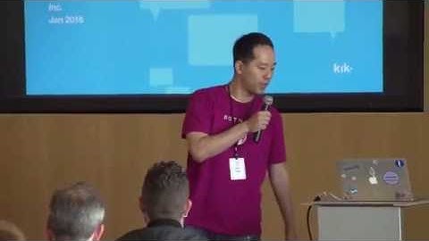 Botness 2016: Kik and Bots, Ivar Chan