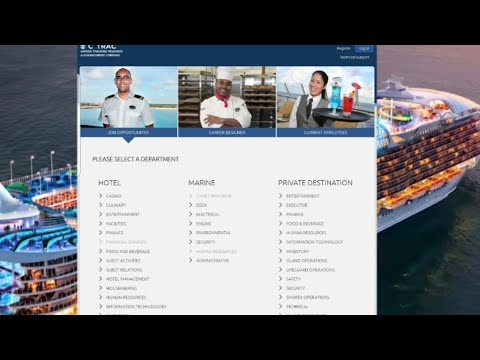 Cara melamar kerja di kapal pesiar Royal Caribbean tanpa agen (mandiri) menggunakan RCL ctrack