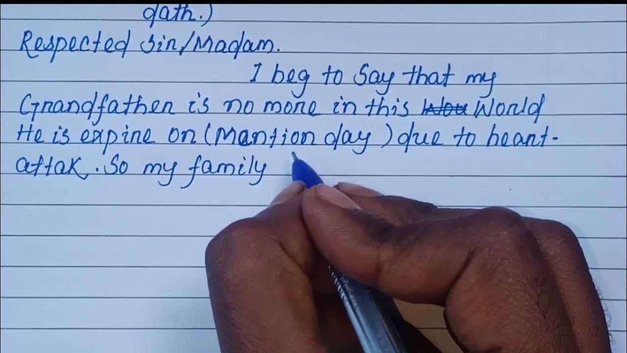 leave-application-for-grandfather-death-write-a-leave-application-for