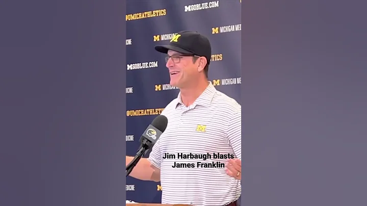 Jim Harbaugh rips James Franklin after Michigan Stadium tunnel controversy