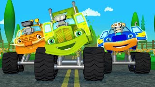 Wheels On The Truck Song  MONSTER TRUCK SPECIAL | GiggleBellies