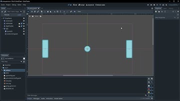 Godot Block Coding Plugin: Setting up the Pong scene