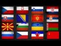 Anthems of Slavic countries - Hymny slovanských štátov | HQ