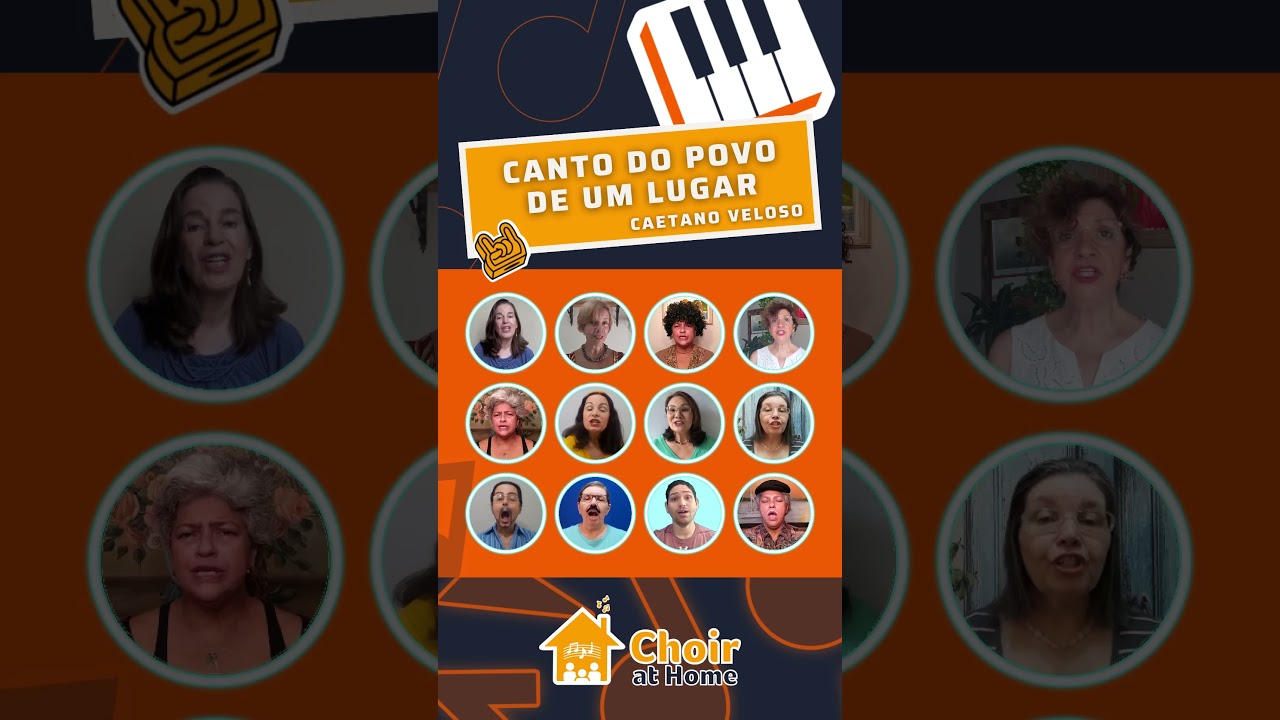 ⁣Pocket Choir - Canto do povo de um lugar (Caetano Veloso)