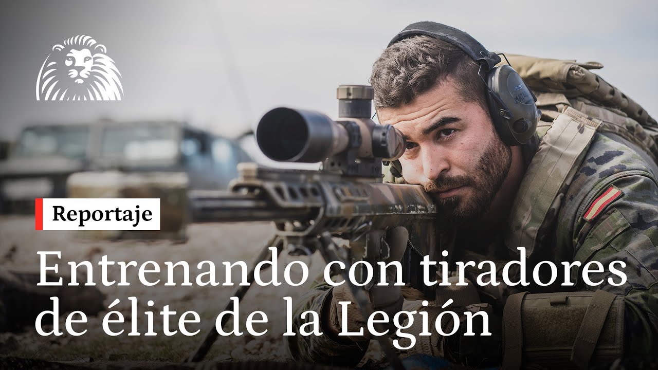 Así entrenan los tiradores de élite de la Legión Española