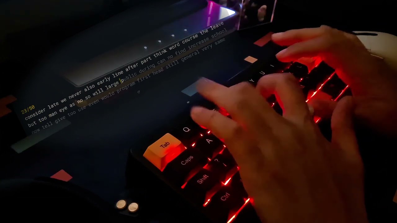 Epomaker TH40 Type Test