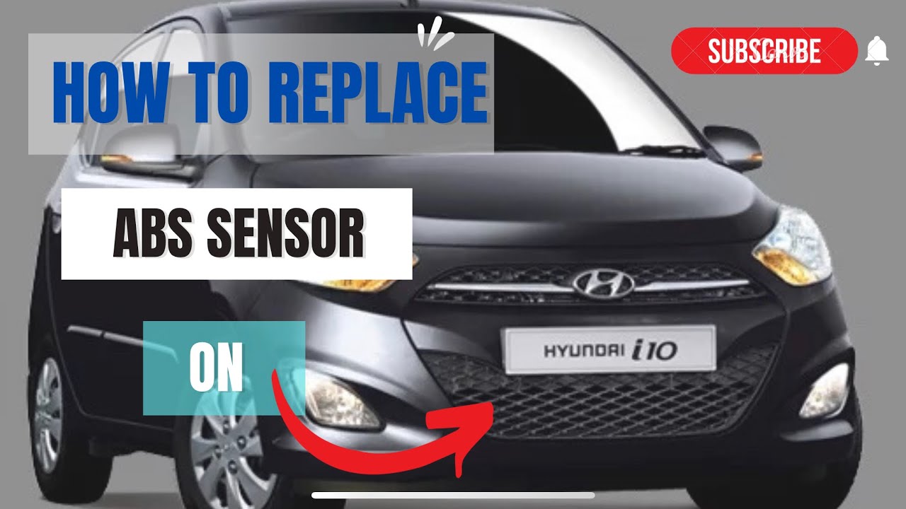 How to replace abs sensor on Hyundai i10 YouTube
