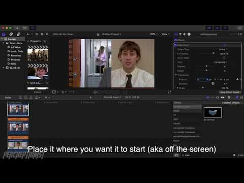 Slide In- Final Cut Pro Tutorial