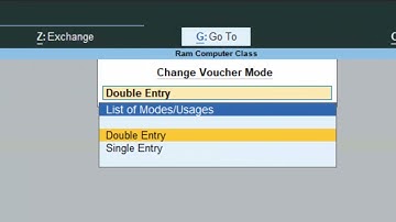 Short cut key in Tally prime to activate single or Double Entry mode@COMPUTEREXCELSOLUTION