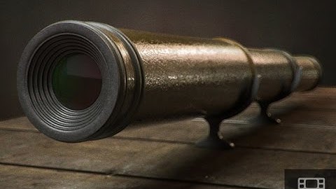 MODO Modeling Tutorial - Modeling a Telescope in MODO