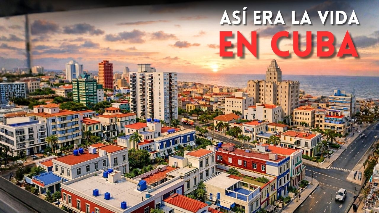 Así Era Vivir En Las Calles De La Habana Antes De La Revolución Cubana (Reconstrucción Con IA)