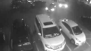Surveillance video of 12/16/19 Burien Ross Dress for Less crash