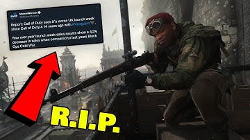 Vanguard is the worst selling Call of Duty in 14 YEARS LMAO