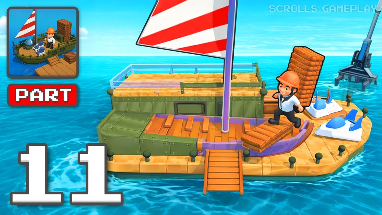 Ship Craft: Seaport Tycoon - Gameplay Walkthrough Part 11 - Run the Ultimate Seaport (iOS, Android)