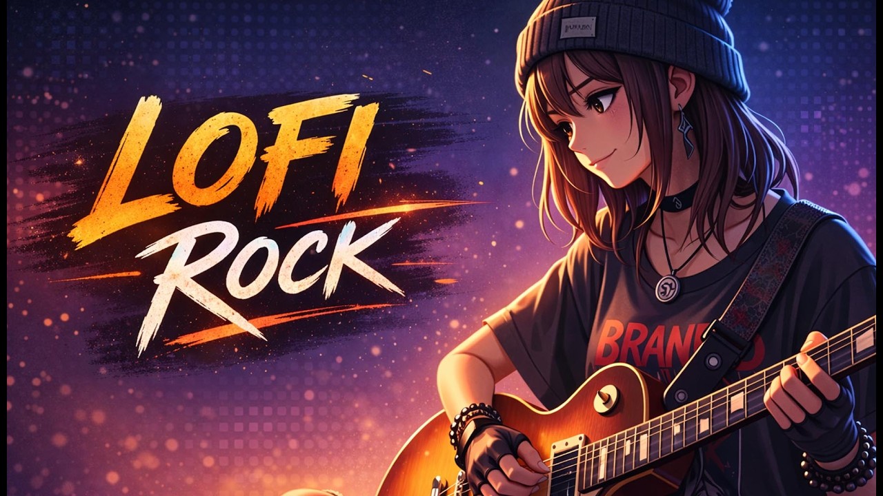 Lo-Fi Rock Mix #61 — Deep Work / Focus Music for Studying 🤘⚡