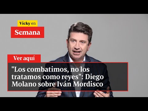 &quot;Los combatimos, no los tratamos como reyes&quot;: Diego Molano sobre Iván Mordisco | Vicky en Semana