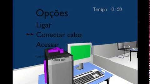3D Python Computer Network Game