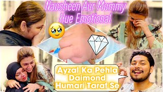 Ayzal Ka Pehla Diamond💍Mama Mami Ki Taraf Se 😍| Sab Emotional Hogye 🥺 | Sufiyan and Nida♥️