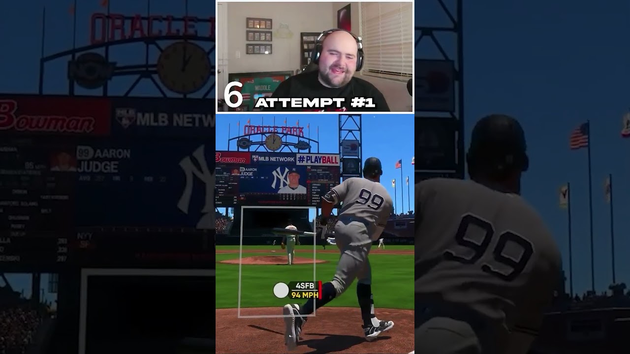 MLB The Show 21- Hitting A HR With Judge In Every MLB  #baseball #dimemlb #mlbtheshow #sds