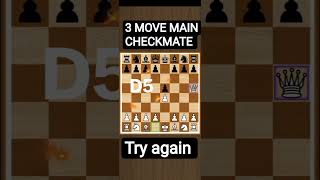 3 MOVE IN CHECKMATE TRY AGAIN #cube  #chess #maqsood ALAM