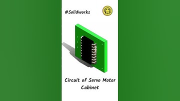 🔥 Discover the Secret Circuit Design of a Servo Motor Cabinet! | 3D Animation & Engineering Insight🚀