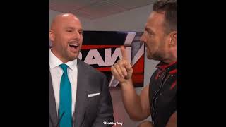 Adam Prese And LA Knight Backstage Telk l WWE Raw Highlight 16 Jun 2026 #wwe #nxt1up #wrestling