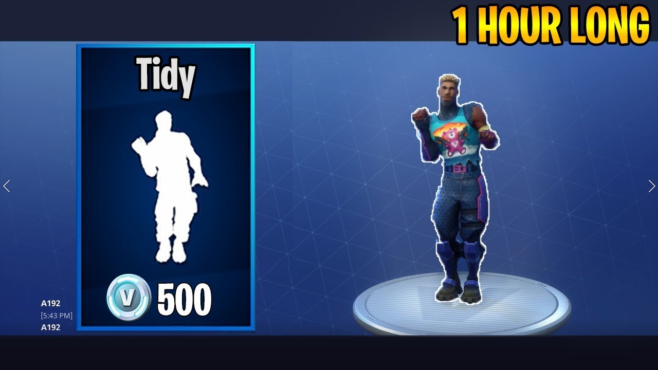 1 Hour of Fortnite Tidy