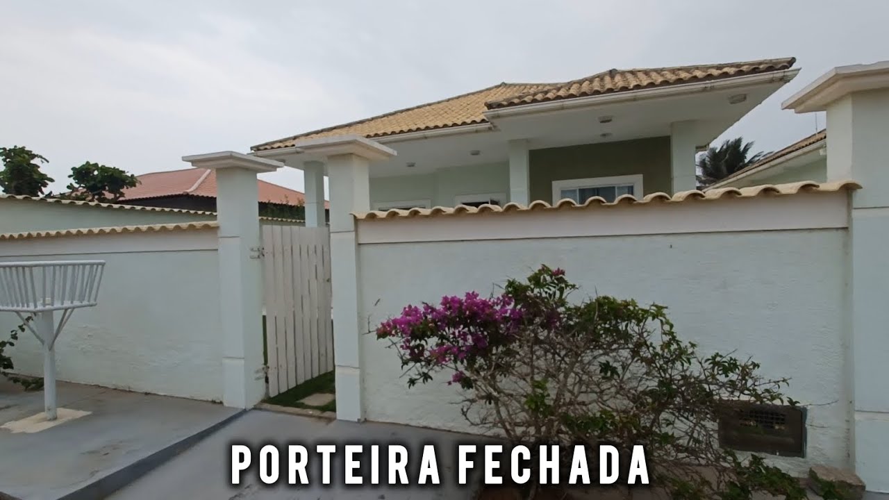 🏖LINDISSIMA CASA À VENDA EM PRAIA SECA NA REGIÃO DOS LAGOS-RJ ARARUAMA 100 METROS DO MAR!