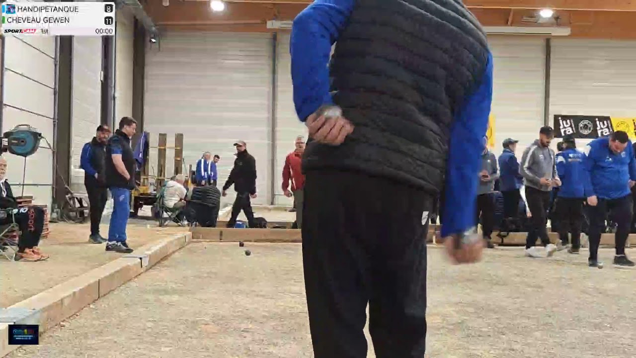 Handipétanque vs Cheveau gewen