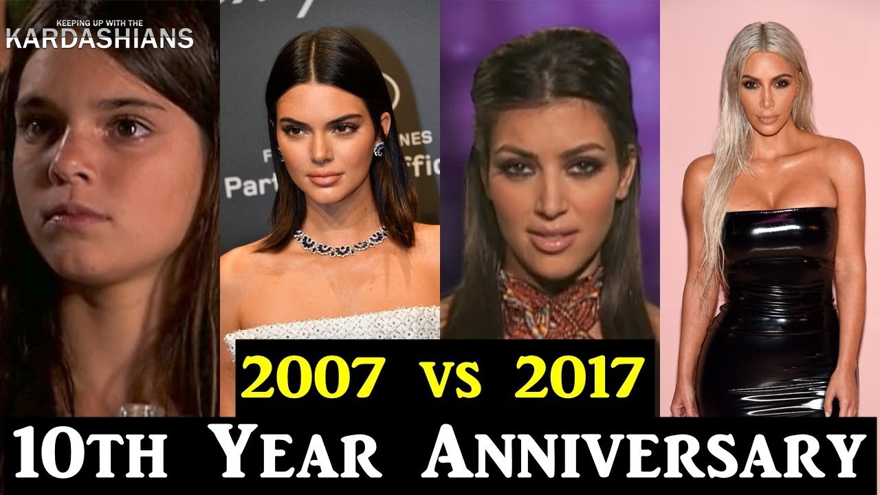 Keeping Up With The Kardashians Season 1 Vs Now 10 Years