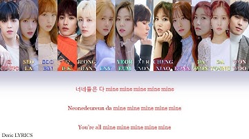 Seventeen & Cosmic Girls Ver. - Simon Says By NCT 127 - (Color Coded Lyrics) [Han/Rom/Eng]