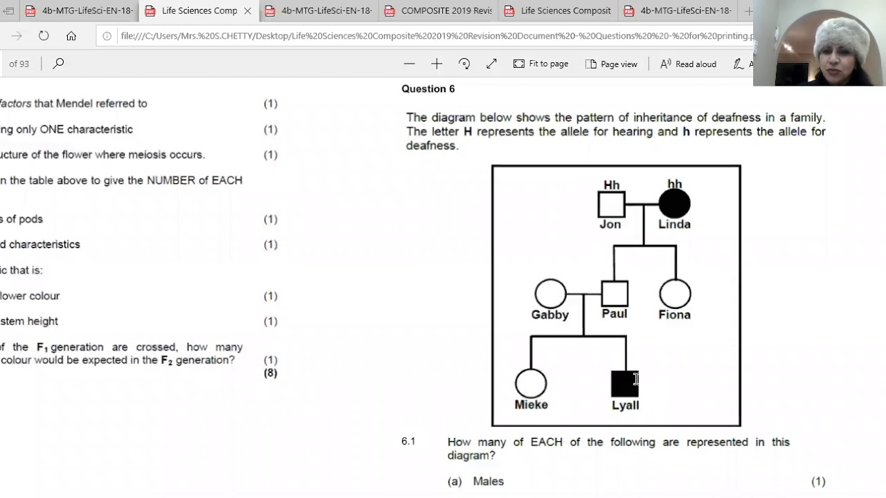 Genetics Pedigree Diagrams Grade 12 YouTube Genetics Pedigree Diagrams Grade 12 YouTube