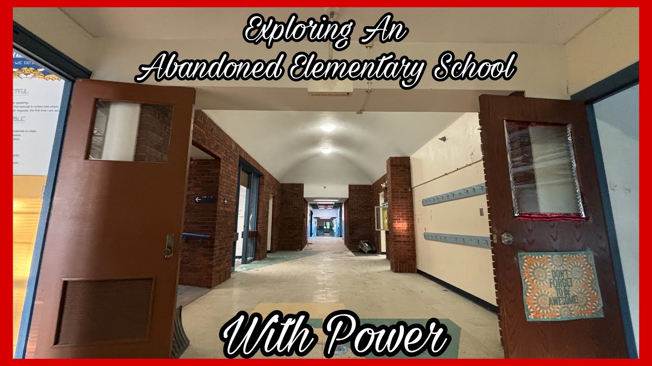 Exploring Abandoned Elementary School With Power [DEMOLISHED] - YouTube