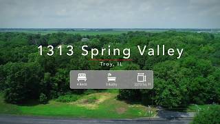 1313 SpringValley   Troy, IL - Eric Guempel - Aerial Video